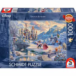 Schmidt Spiele Disney Beauty and the Beast‘s Winter Enchantment, 1000 pc(s), Cartoons, 12 yr(s)