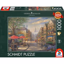 Schmidt Spiele Thomas Kinkade Studios: Café in München, 1000 pc(s), City, 12 yr(s)