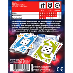 Schmidt Spiele Karten-Kniffel Card Game