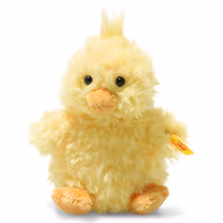 073892 Soft Cuddly Friends Pipsy chick, Yellow,Orange, 14 cm