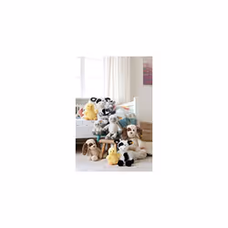 083594 Soft Cuddly Friends Peppi whelp, cream, 28 cm