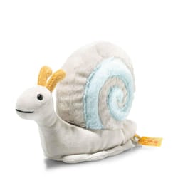 Snailly Snail 20 cm, Soft Cuddly Friends, Stuffed Animal Snail, fluffy Plush-Toy for playing & cuddling, Teddy made of cuddly soft Plush for gentle