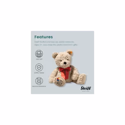 114069 Jimmy Teddy bear 35 beige Birthday