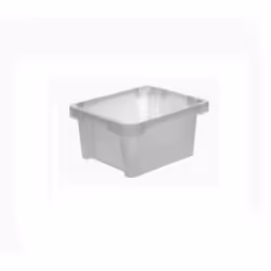 keeeper 10206 001000, Storage basket, Grey, Rectangular, Monochromatic, 22 L, 430 mm