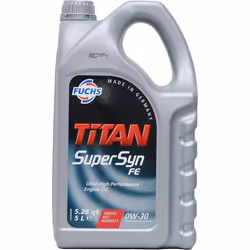 Engine oil; FUCHS; TITAN Supersyn FE; 0W-30 5; for HONDA, RENAULT, VOLVO, MAZDA, TOYOTA