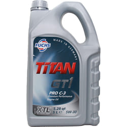 Fuchs Titan GT1 PRO C-3 5W-30 5l Engine oil 601426384 AUDI: A6 C7 Avant, A3 Saloon, SKODA: Octavia II Hatchback, Octavia 2 Combi, HYUNDAI: i40 Estate