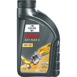 Fuchs Titan GT1 Flex 3 5W-40 1l Engine oil 602007292 VOLKSWAGEN: Golf 5, Golf 7, Polo V Hatchback, BMW: 5 Saloon, 3 Saloon, 1 Hatchback