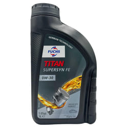 Fuchs Titan Supersyn FE 0W-30 1l Engine oil 600998097 HONDA: CIVIC 8 Hatchback, CIVIC 9, CIVIC 7 Hatchback, RENAULT: Clio 4, CLIO 3, TRAFIC 2 Kasten