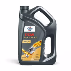 Engine oil; FUCHS; Titan GT1 Flex C3; 0W-30 5; for VOLKSWAGEN, BMW, AUDI, MERCEDES-BENZ, SKODA