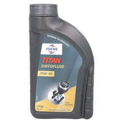 FUCHS Titan Sintofluid 602072726 Transmission Oil 75W-80 1 VOLKSWAGEN: Transporter 5, MERCEDES-BENZ: Vito Mixto, PEUGEOT: 106 I Hatchback