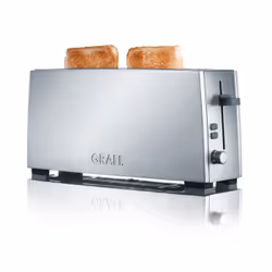 Graef TO 90, 2 slice(s), Stainless steel, 880 W, 230 V, 2.6 kg, 350 x 115 x 180 mm