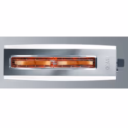 Graef TO91 toaster 6 2 slice(s) 880 W Stainless steel, White