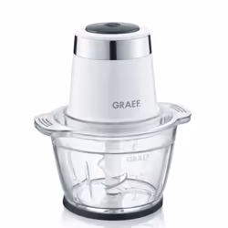 Graef CH501EU, 1 L, White, Glass, Stainless steel, Buttons, 500 W
