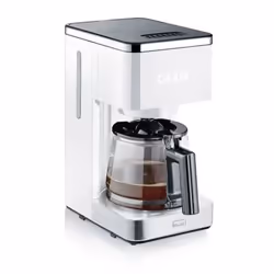 Graef FK 401, Drip coffee maker, 1.25 L, Ground coffee, White