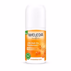 Weleda Sea Buckthorn 24h Roll-On Deodorant, Women, Deodorant, Roll deodorant, Pot, 50 ml, 24 h