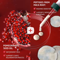 Weleda Face Care Plumping Serum  Plant Rich Serum with Peptides from Pomegranate and Maca Root