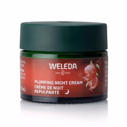 Weleda Face Care Plumping Night Cream Plant Rich Moisturizer with Pomegranate and Maca Root Peptides