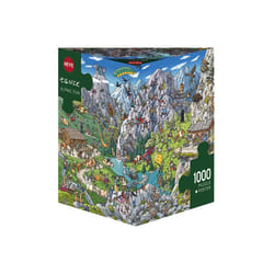 Heye Alpine Fun Jigsaw puzzle 1000 pc(s) Comics