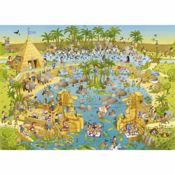 Heye Nile Habitat Jigsaw puzzle 1000 pc(s) Comics