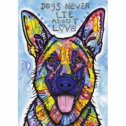 Heye Dogs Never Lie Jigsaw puzzle 1000 pc(s) Art