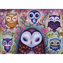 Heye Great Big Owl Jigsaw puzzle 1000 pc(s) Art