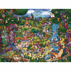 Heye Wonderwoods Jigsaw puzzle 1500 pc(s) Comics