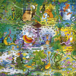 Heye Wildlife Jigsaw puzzle 1000 pc(s) Comics