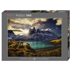 Heye Puzzle Guanacos Jigsaw puzzle 1000 pc(s) Landscape