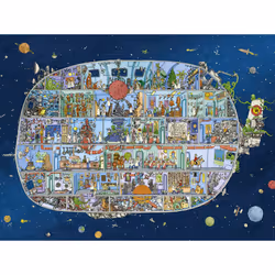 Heye Spaceship Jigsaw puzzle 1500 pc(s) Comics