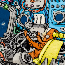 Heye Spaceship Jigsaw puzzle 1500 pc(s) Comics
