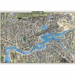 Heye City of Pop Jigsaw puzzle 2000 pc(s) Maps