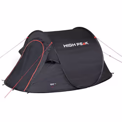 High Peak Vision 2 Black Tunnel tent