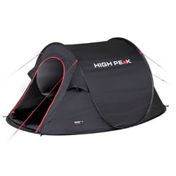 High Peak Vision 3 Black Tunnel tent
