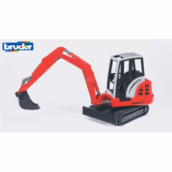 BRUDER Schaeff HR16 Mini excavator, 3 yr(s), ABS synthetics, Black, Red, White