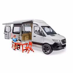 BRUDER MB Sprinter Campe, Vehicle set, 4 yr(s), Acrylonitrile butadiene styrene (ABS), Multicolour