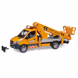 Bruder 02679 MB Sprinter w/Working Platform, Light & Sound 1:16 Toy Vehicle