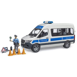 BRUDER MB Sprinter Police emergency vehicle with Light & Sound Module