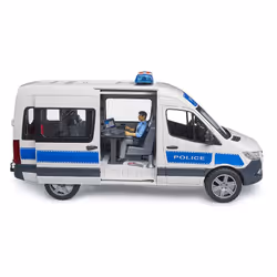 BRUDER MB Sprinter Police emergency vehicle with Light & Sound Module - Additional view 4