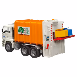BRUDER MAN TGA Müll LKW Hecklader