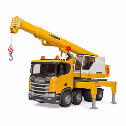 BRUDER SCANIA Super 560R Liebherr Crane Truck - Additional view 4