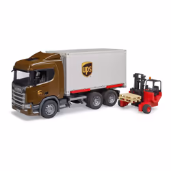 BRUDER SCANIA Super 560R UPS Logistics Truck, Truck, 3 yr(s), Acrylonitrile butadiene styrene (ABS), Multicolour