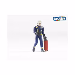 BRUDER 60100, 4 yr(s), Blue, Red, Plastic