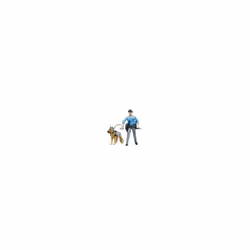 Bruder 62150 bworld Policeman with Dog - Additional view 4