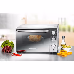 Rommelsbacher BGS 1500 toaster oven 30 L Black, Silver Grill - Additional view 4