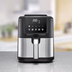 Rommelsbacher FRH 1500 fryer Single 5 L Stand-alone 1500 W Hot air fryer Black, Stainless steel - Additional view 4