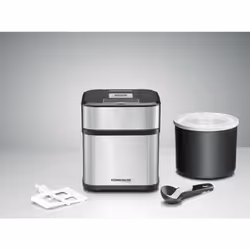 Rommelsbacher IM 12 ice cream maker Traditional ice cream maker 1.5 L Black, Stainless steel - Additional view 4