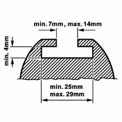 KAMEI 05200510 Adapter, roof rack
