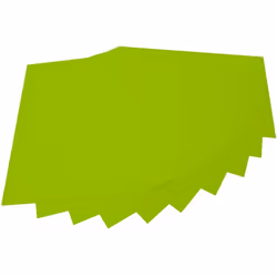 Folia 520451Â Craft Felt 20Â x 30Â cm, 10Â sheet, light green