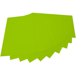 Folia 520451Â Craft Felt 20Â x 30Â cm, 10Â sheet, light green