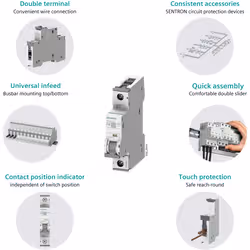 Siemens CIRCUIT BREAKER 10KA 3POL B10 - Additional view 7